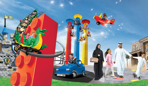 Развлекательный комплекс Dubai Parks and Resorts - детские парки развлечений в ОАЭ