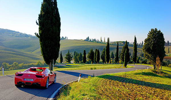 Рим и Тоскана на Ferrari