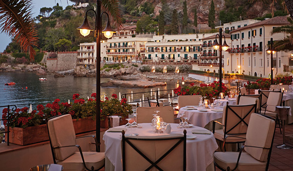 Belmond Villa Sant`Andrea (Таормина, Сицилия) - Рестораны Таормины